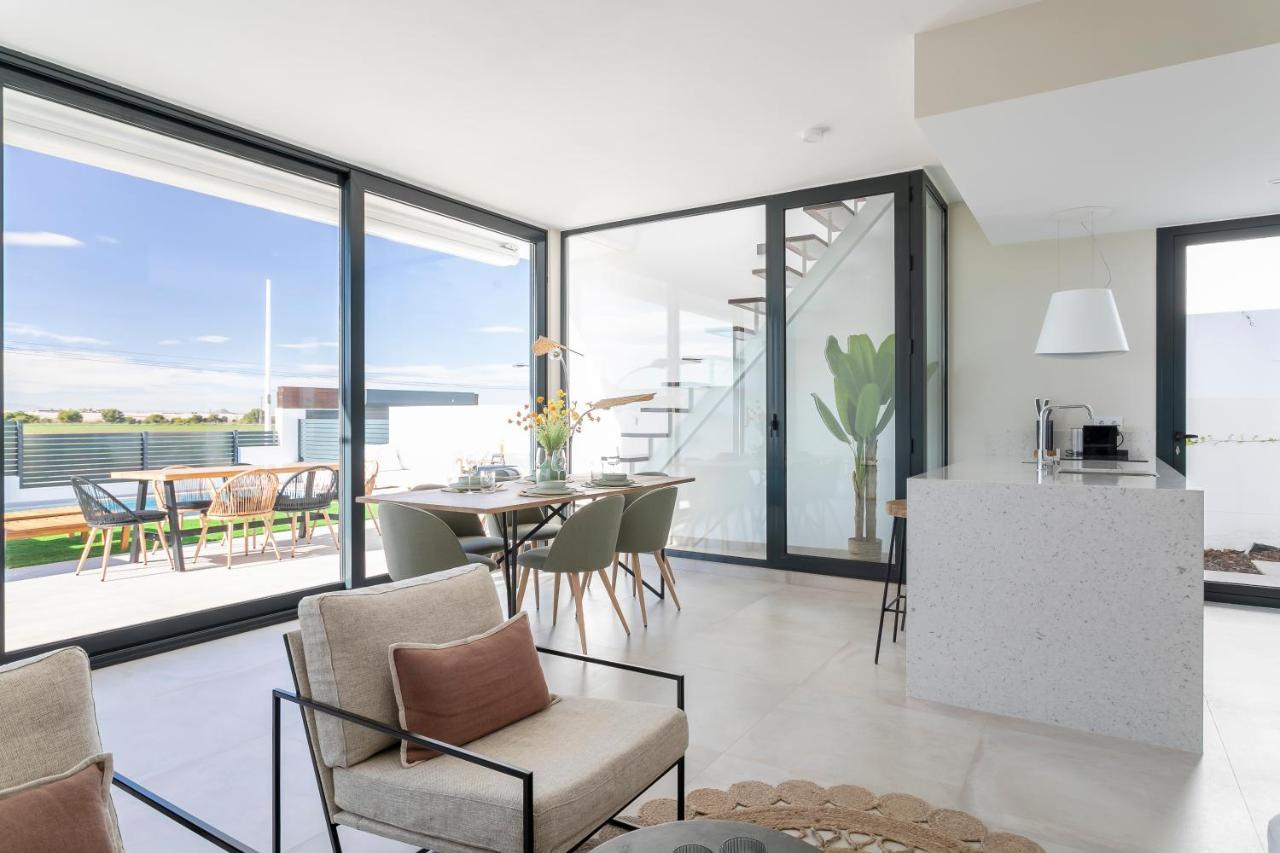 Casa De Cristal - Beautiful Villa With Private Pool, 350M From Beach, Astonishing Views Mar de Cristal Exteriör bild