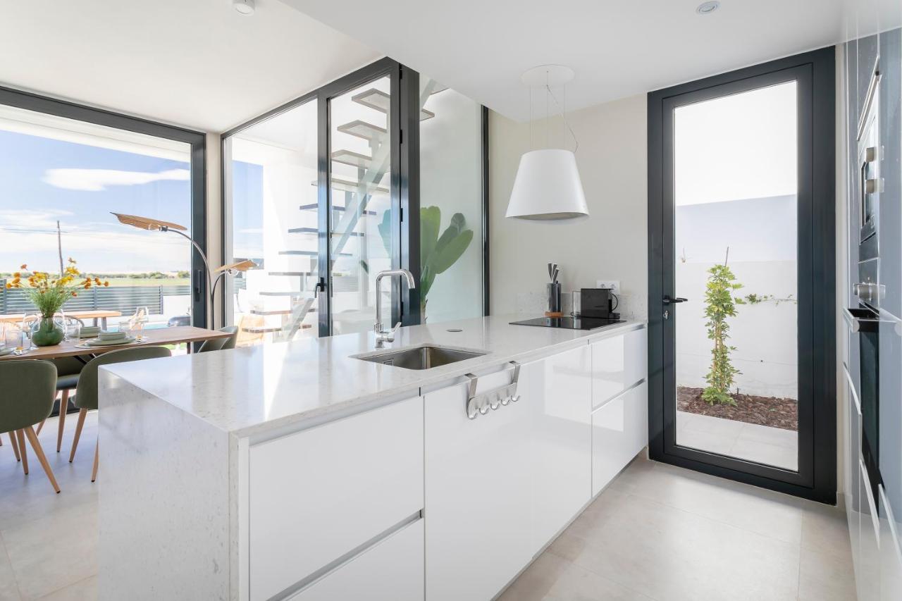 Casa De Cristal - Beautiful Villa With Private Pool, 350M From Beach, Astonishing Views Mar de Cristal Exteriör bild