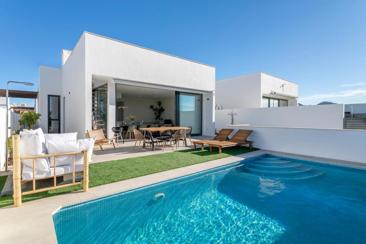 Casa De Cristal - Beautiful Villa With Private Pool, 350M From Beach, Astonishing Views Mar de Cristal Exteriör bild
